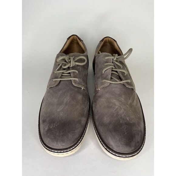 johnston and murphy mens shoes Lace Up Size 12M Brown Leather